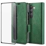 ocase faux leather wallet case with s-pen holder for z 5