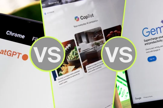 ChatGPT مقابل Microsoft Copilot مقابل Gemini: أيهما أفضل بوت دردشة ذكاء صناعي؟