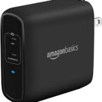 Amazon Basics 68W Two-Port GaN Wall Charger